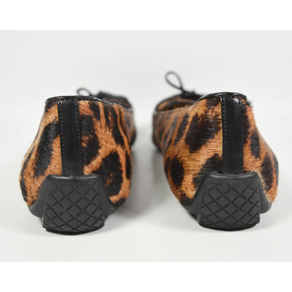 Talbots Francesca Loafers Haircalf Animal Print Loafers Flats Size 7.5 M - Picture 5 of 8